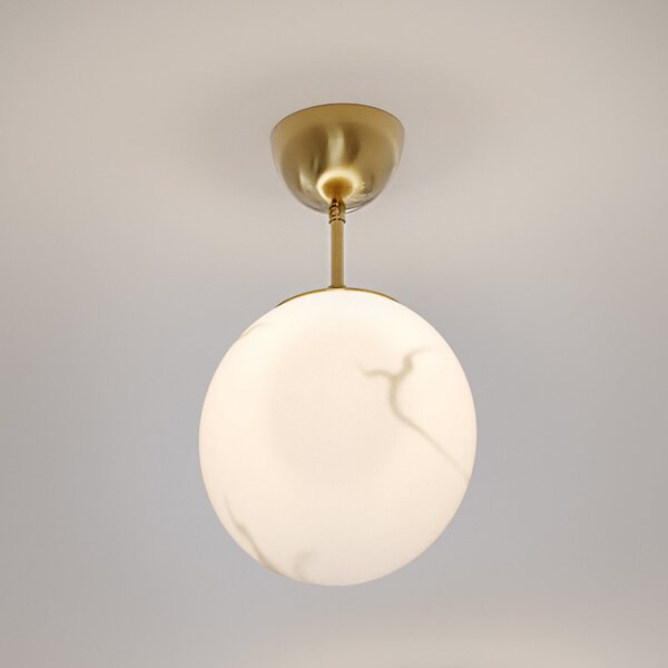 Lampa Sufitowa By Rydéns, Bellagio, ściemnialny, biały, salon, szkło