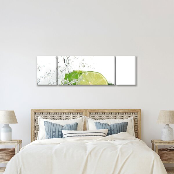 Obraz - Soczyste cytryny (170x50 cm)