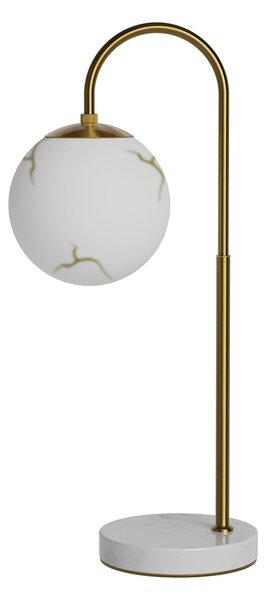 Lampa Stołowa By Rydéns, Bellagio, złoty | mosiężny, salon, metal