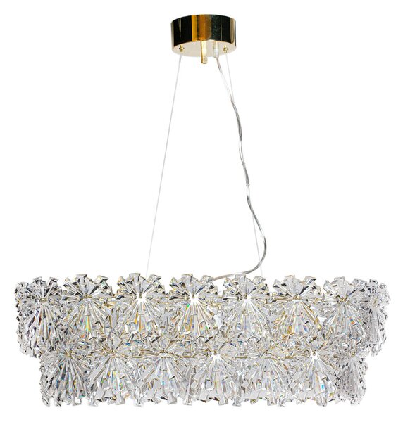 Lampa Wisząca By Rydéns, Lorraine, ściemnialny, transparentny, jadalnia, tworzywo sztuczne