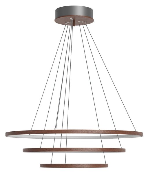 Lampa Wisząca By Rydéns, Trione, ściemnialny, drewniany, jadalnia, drewno, nowoczesny