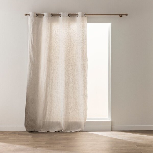 Zasłona w naturalnym kolorze 140x240 cm Cirana – douceur d'intérieur
