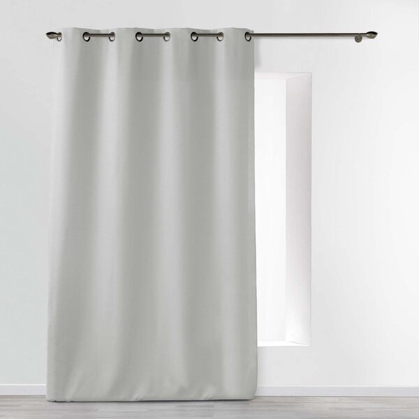 Jasnoszara zasłona 140x260 cm Essentiel – douceur d'intérieur