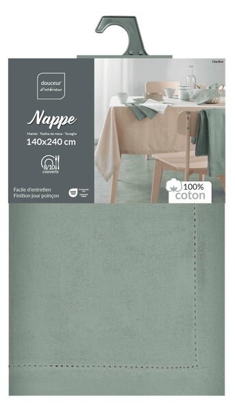 Bawełniany obrus odpowiedni do prania 140x240 cm Charline – douceur d'intérieur