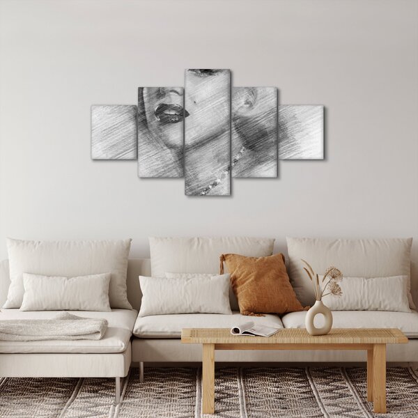 Obraz - Portret Marilyn Monroe (125x70 cm)