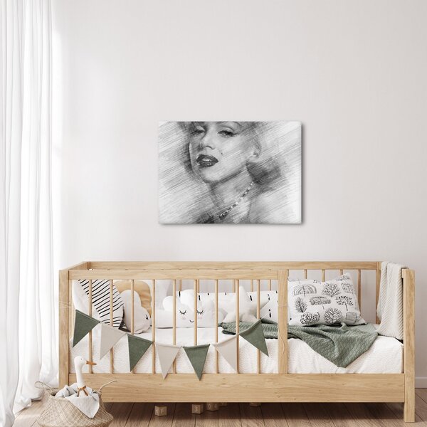 Obraz - Portret Marilyn Monroe (70x50 cm)