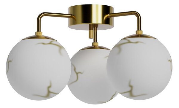 Lampa Sufitowa By Rydéns, Bellagio, ściemnialny, biały, salon, szkło