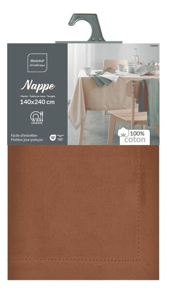 Bawełniany obrus odpowiedni do prania 140x240 cm Charline – douceur d'intérieur