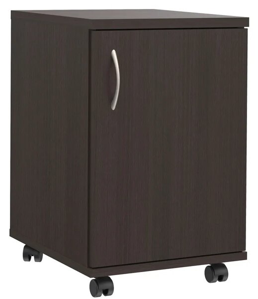 Kontenerek biurowy z drzwiczkami wenge S0-W24