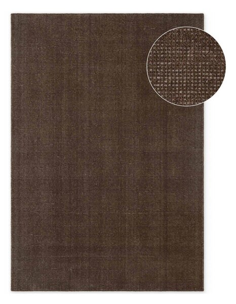 Brązowy wełniany dywan tkany ręcznie 120x170 cm Greenwich – Ted Baker