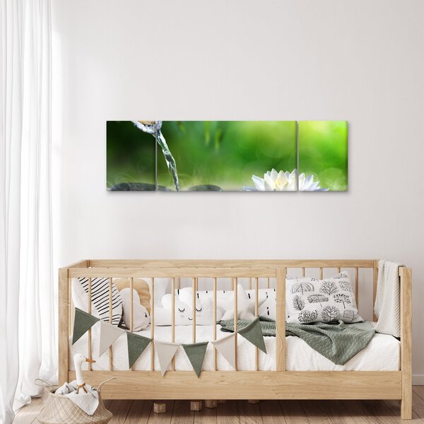 Obraz - Lotos (170x50 cm)