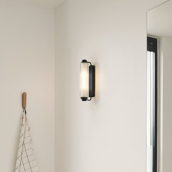 Lampa Ścienna Nordlux, Nimal Double, ściemnialny, czarny, łazienka, tworzywo sztuczne