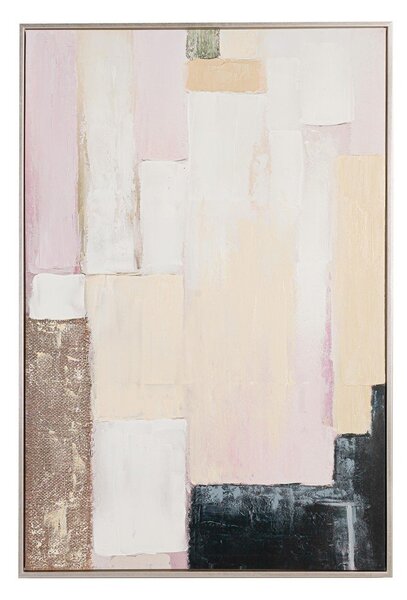 Obraz drukowany na płótnie z ręcznie malowanymi elementami z ramą w zestawie 80x120 cm Meldert – Yes Everyday