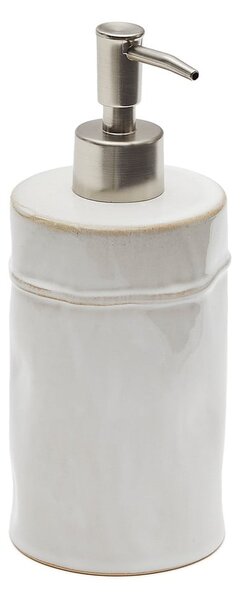 Kremowy dozownik do mydła ceramiczny 650 ml Savel – Kave Home