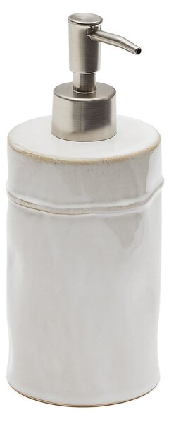 Kremowy dozownik do mydła ceramiczny 650 ml Savel – Kave Home