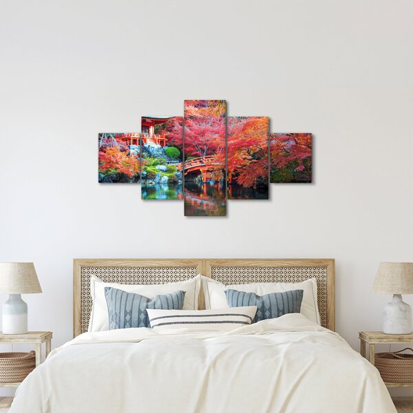 Obraz - Orientalny krajobraz (125x70 cm)