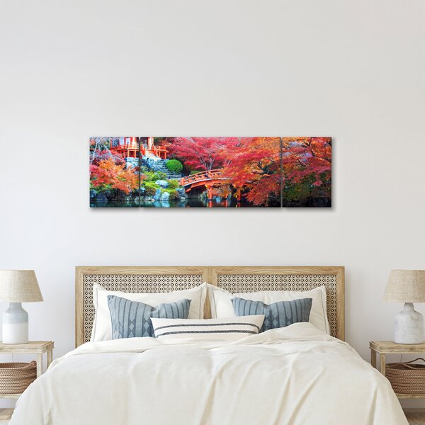 Obraz - Orientalny krajobraz (170x50 cm)