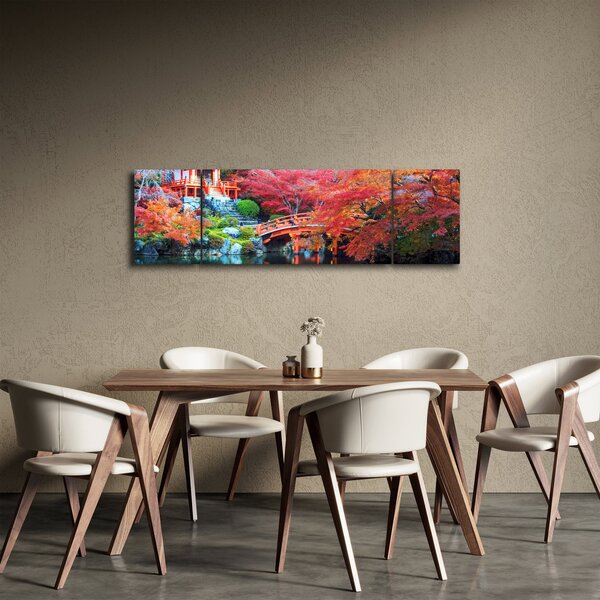 Obraz - Orientalny krajobraz (170x50 cm)