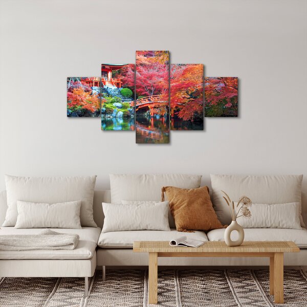 Obraz - Orientalny krajobraz (125x70 cm)