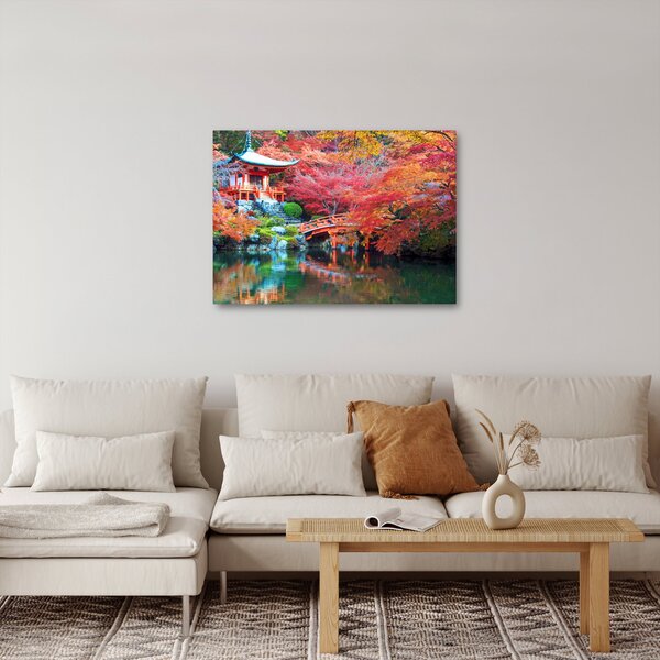 Obraz - Orientalny krajobraz (70x50 cm)