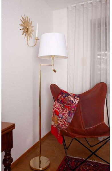 By Rydéns Lampa stojąca Orlando, czarny, salon / jadalnia, metal