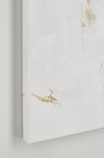 Obraz drukowany na płótnie z ręcznie malowanymi elementami 80x80 cm Crown – Bizzotto