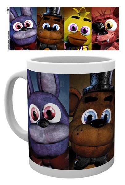 Kubek Five Nights At Freddy's - Faces