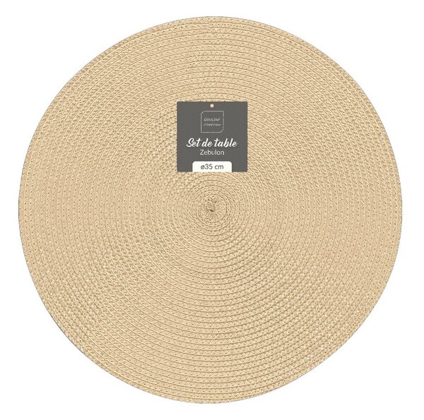 Plastikowa mata stołowa ø 35 cm Zebulon – douceur d'intérieur