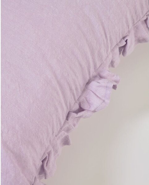 Poszewka na poduszkę z mieszanki lnu 45x45 cm Nacha – Kave Home