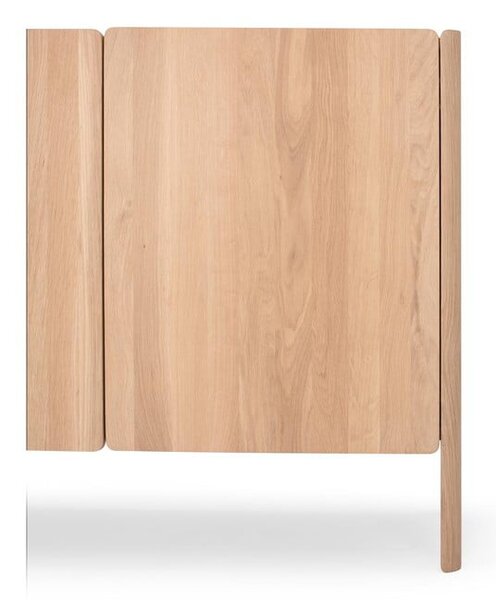 Komoda z litego drewna dębowego w naturalnym kolorze 220x85x42 cm Dvor – Gazzda