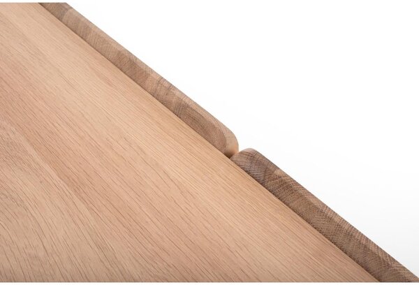Komoda z litego drewna dębowego w naturalnym kolorze 220x85x42 cm Dvor – Gazzda