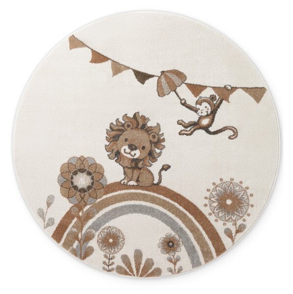 Kremowy dywan dziecięcy ø160 cm Roar like a Lion – Villeroy&Boch