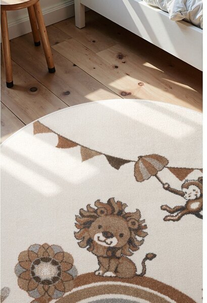 Kremowy dywan dziecięcy ø160 cm Roar like a Lion – Villeroy&Boch