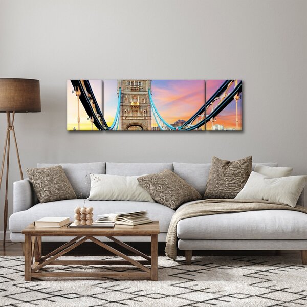 Obraz - Tower Bridge (170x50 cm)
