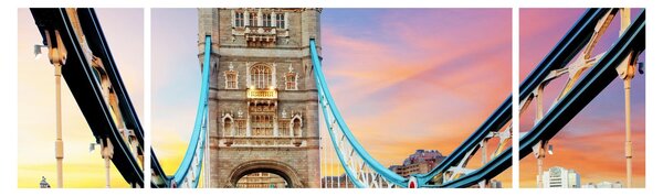 Obraz - Tower Bridge (170x50 cm)