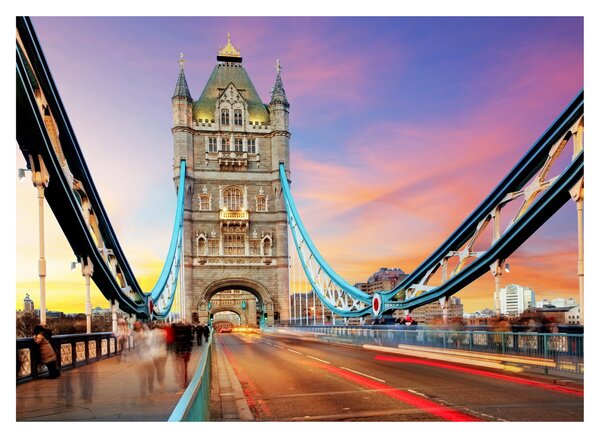 Obraz na szkle - Tower Bridge (70x50 cm)