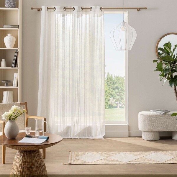 Biała zasłona 140x260 cm Zaho – douceur d'intérieur