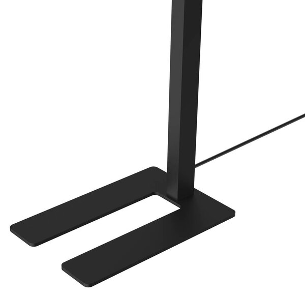 Arcchio lampa stojąca LED Timon, 54W, czarna, wysokość 195 cm Timon Arcchio, możliwość ściemniania, czarny, biuro, aluminium, nowoczesny
