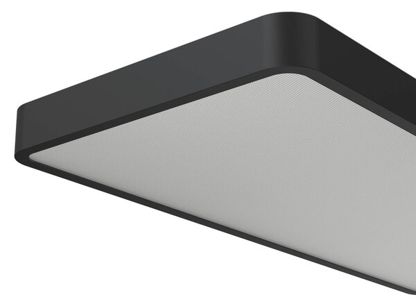 Arcchio lampa stojąca LED Timon, 54W, czarna, wysokość 195 cm Timon Arcchio, możliwość ściemniania, czarny, biuro, aluminium, nowoczesny