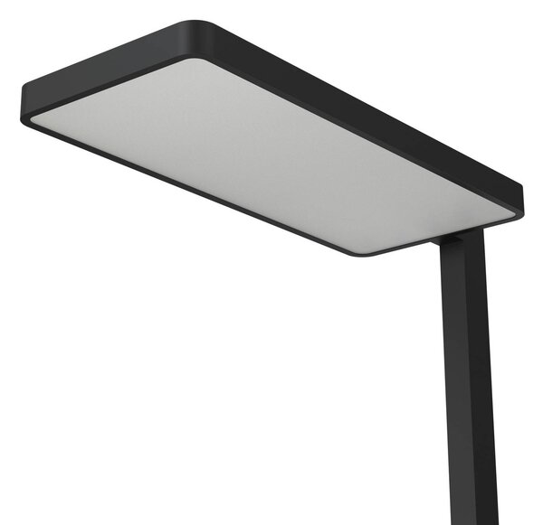 Arcchio lampa stojąca LED Timon, 54W, czarna, wysokość 195 cm Timon Arcchio, możliwość ściemniania, czarny, biuro, aluminium, nowoczesny
