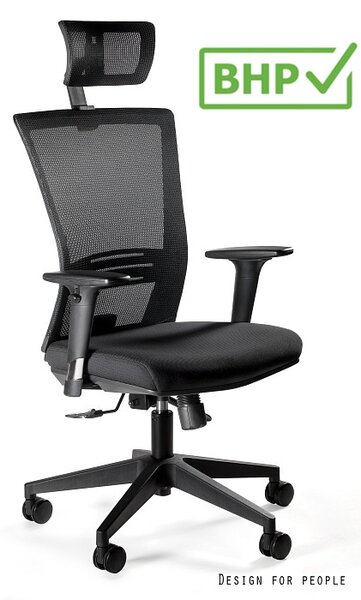 Ergonomiczne krzesło biurowe Ergonic, zgodne z normą BHP