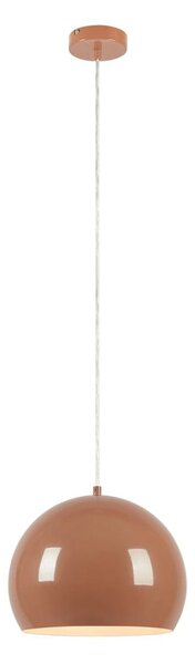 Brązowa lampa wisząca z metalowym kloszem ø 28 cm Pop – Markslöjd