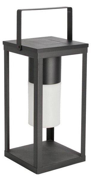 Czarny solarny lampion LED na USB (wysokość 38 cm) Solar – Bizzotto
