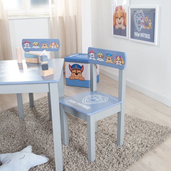 Niebieskie krzesło dziecięce Paw Patrol – Roba