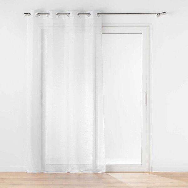 Biała firanka z woalu 140x240 cm Lissea – douceur d'intérieur