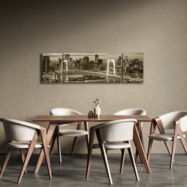 Obraz - Złote Miasto (170x50 cm)