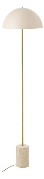 Beżowa lampa stojąca z metalowym kloszem (wysokość 155 cm) Sheffield – House Nordic