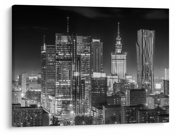 Obraz - Czarny i biały Nowy Jork (70x50 cm)
