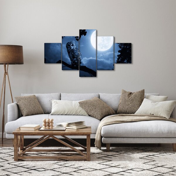 Obraz - Nocna Sowa (125x70 cm)