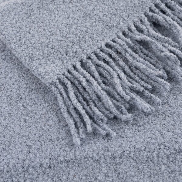 Pled Boucle 140x200 cm dusty blue